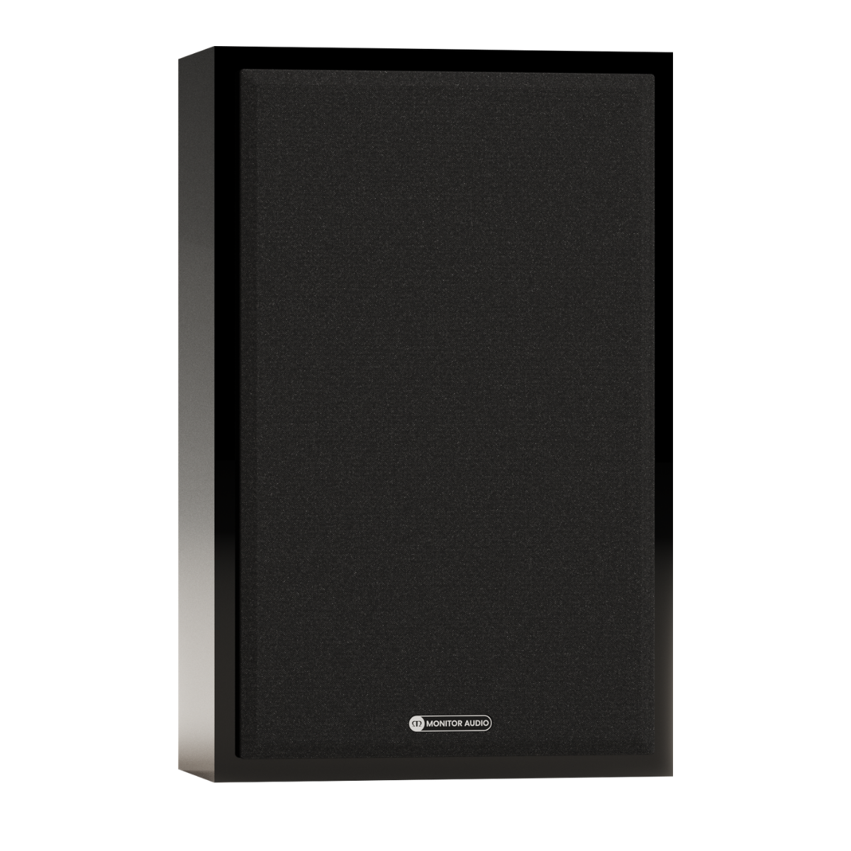 monitor audio silver on wall 8g speaker in black with grilles