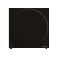 monitor audio vestra w15 subwoofer in black front view