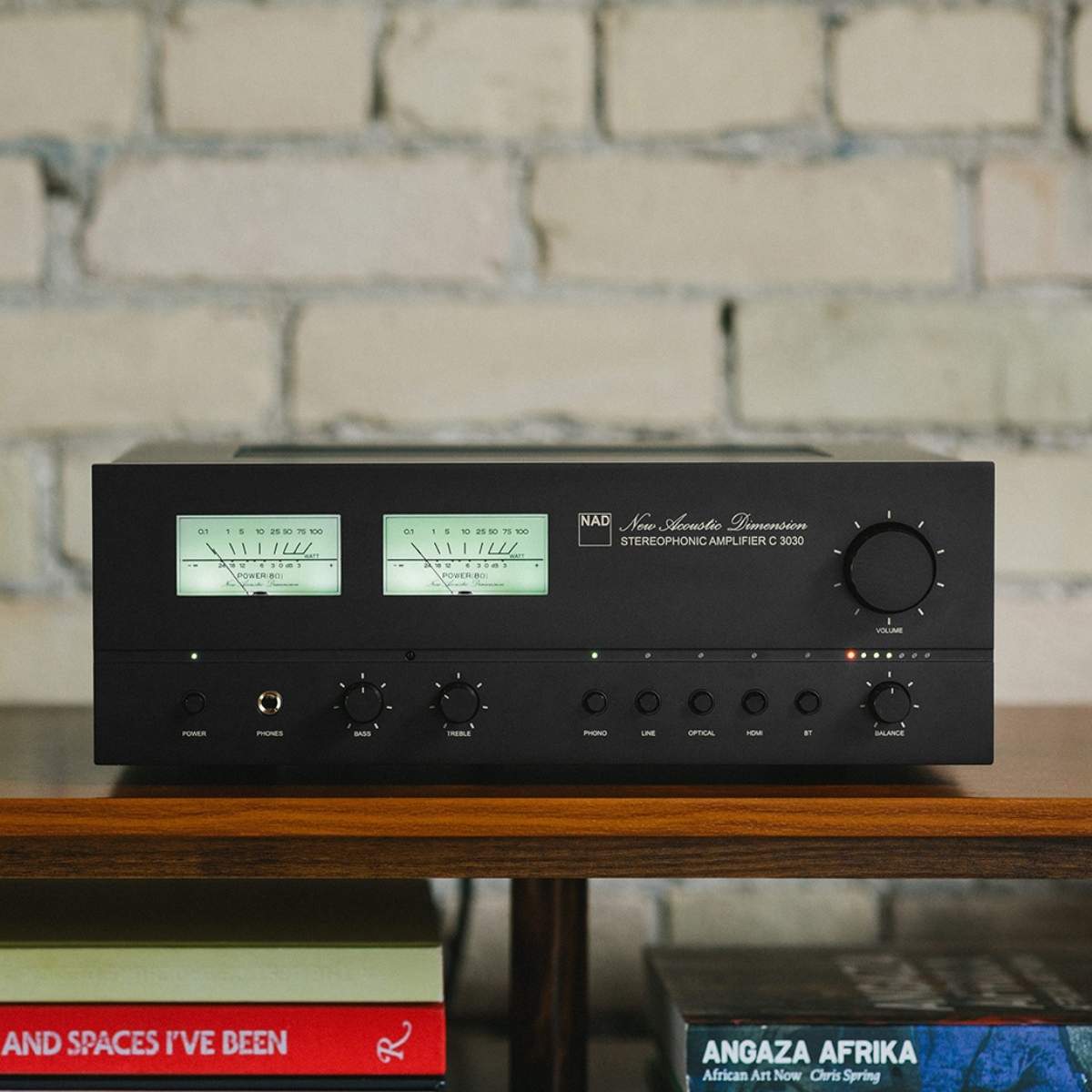 NAD C3030 integrated amp front panel