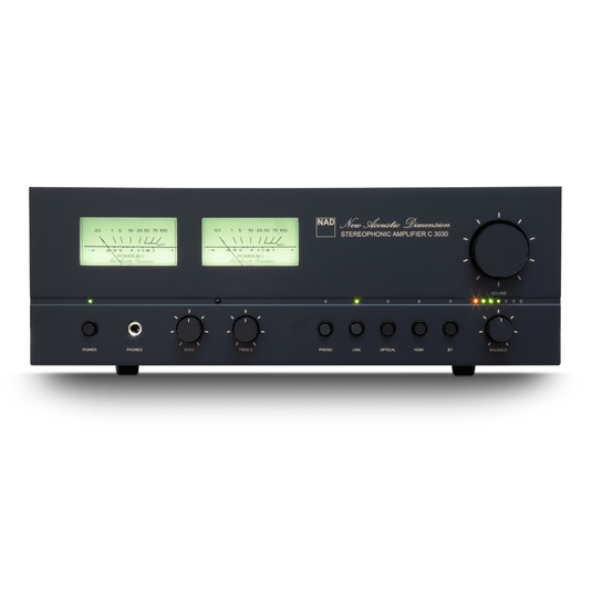 NAD C3030 integrated amp front panel