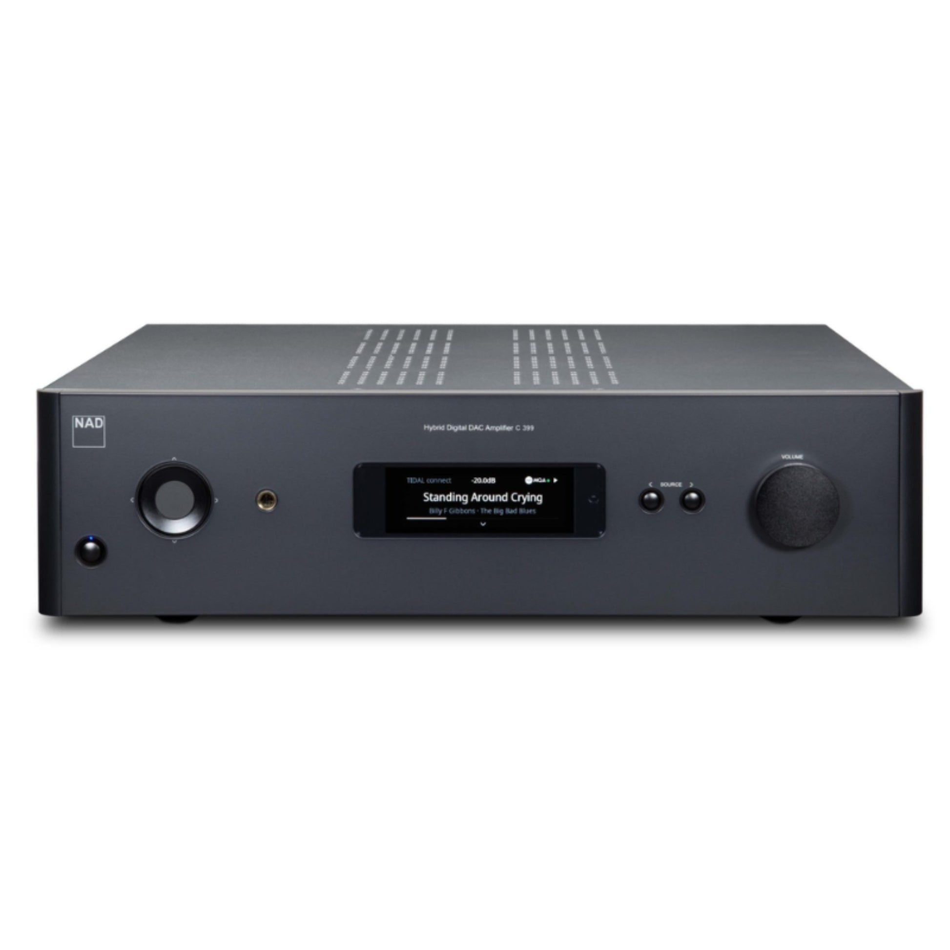 front view of c399 dac amplifier