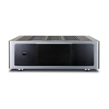 front view of nad m28 power amplifier in black and grey color