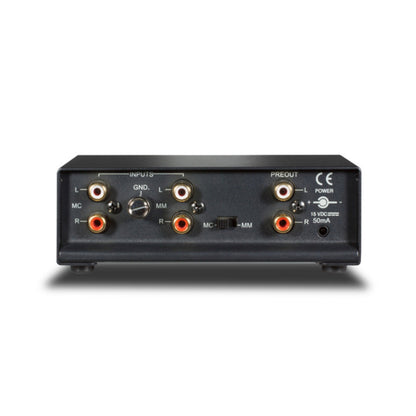 back view of nad phono pp2e preamp