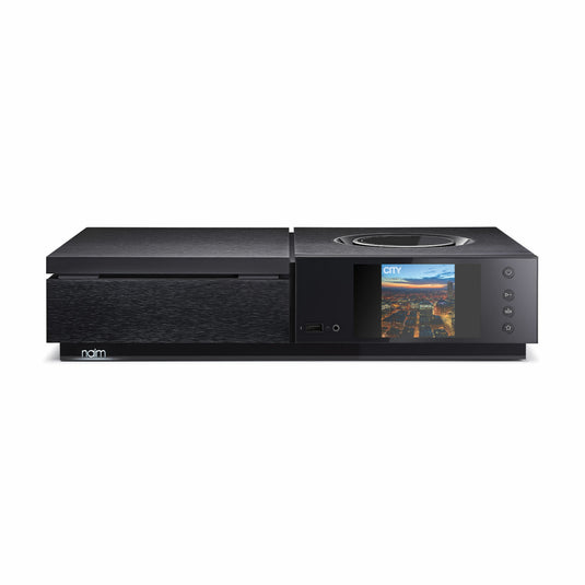 front view of naim uniti star streaming amplifier in black color