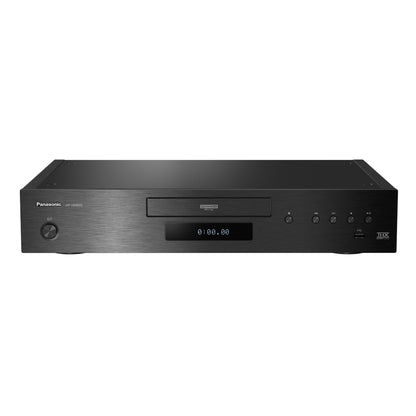 front view of panasonic dpub9000 bluray player in black color