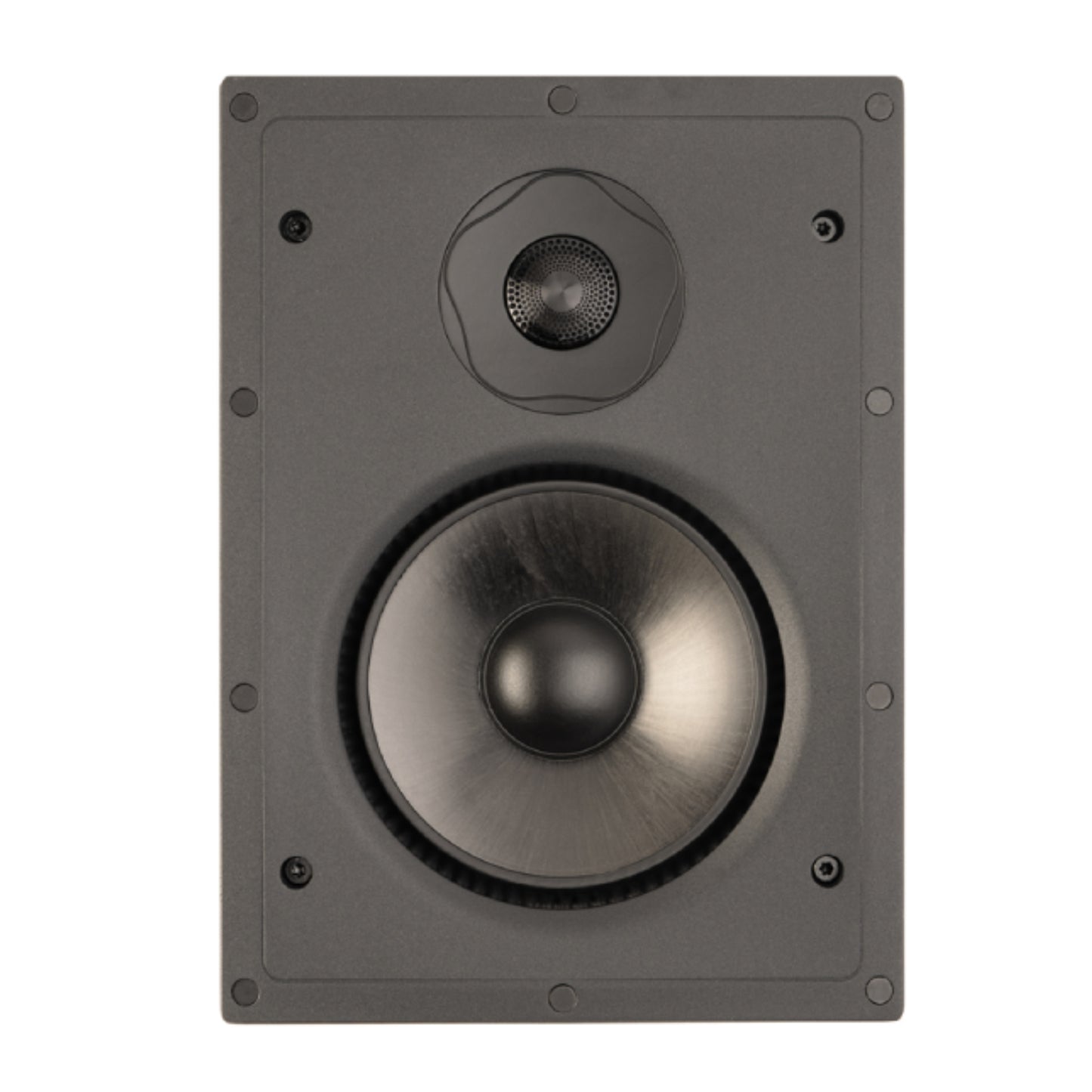 Gray speaker on a white background