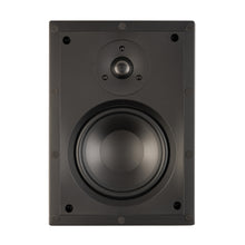 Black speaker on a white background