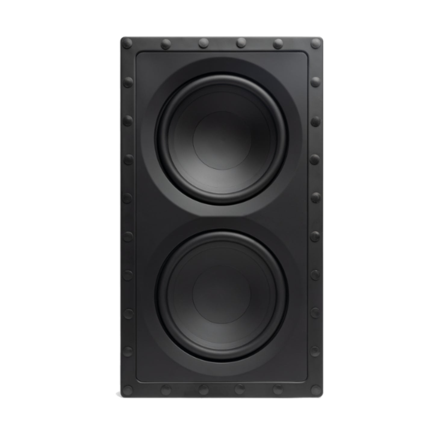 front view of paradigm subwoofer in black color