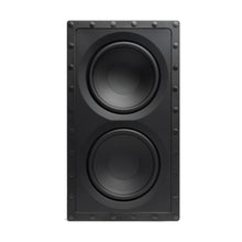 front view of paradigm subwoofer in black color