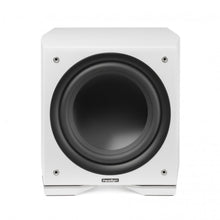 front view of paradigm defiance s10 subwoofer in white