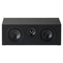 front view of paradigm monitor se 2000c center speaker in black color