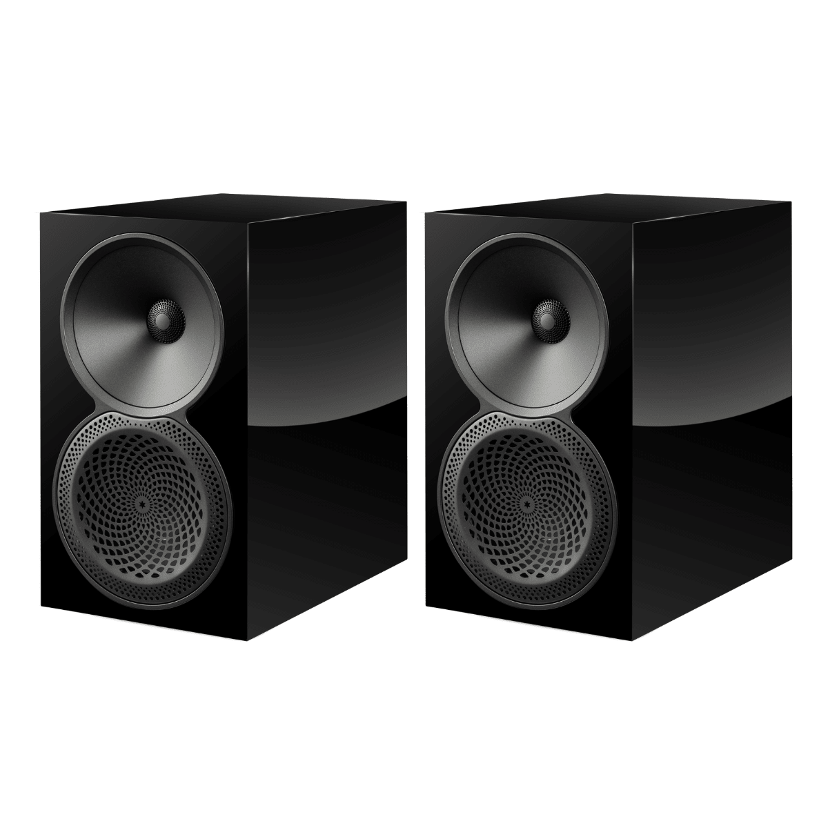 Black Pair of Paradigm Premier 120B V2 bookshelf speakers