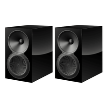 Black Pair of Paradigm Premier 120B V2 bookshelf speakers