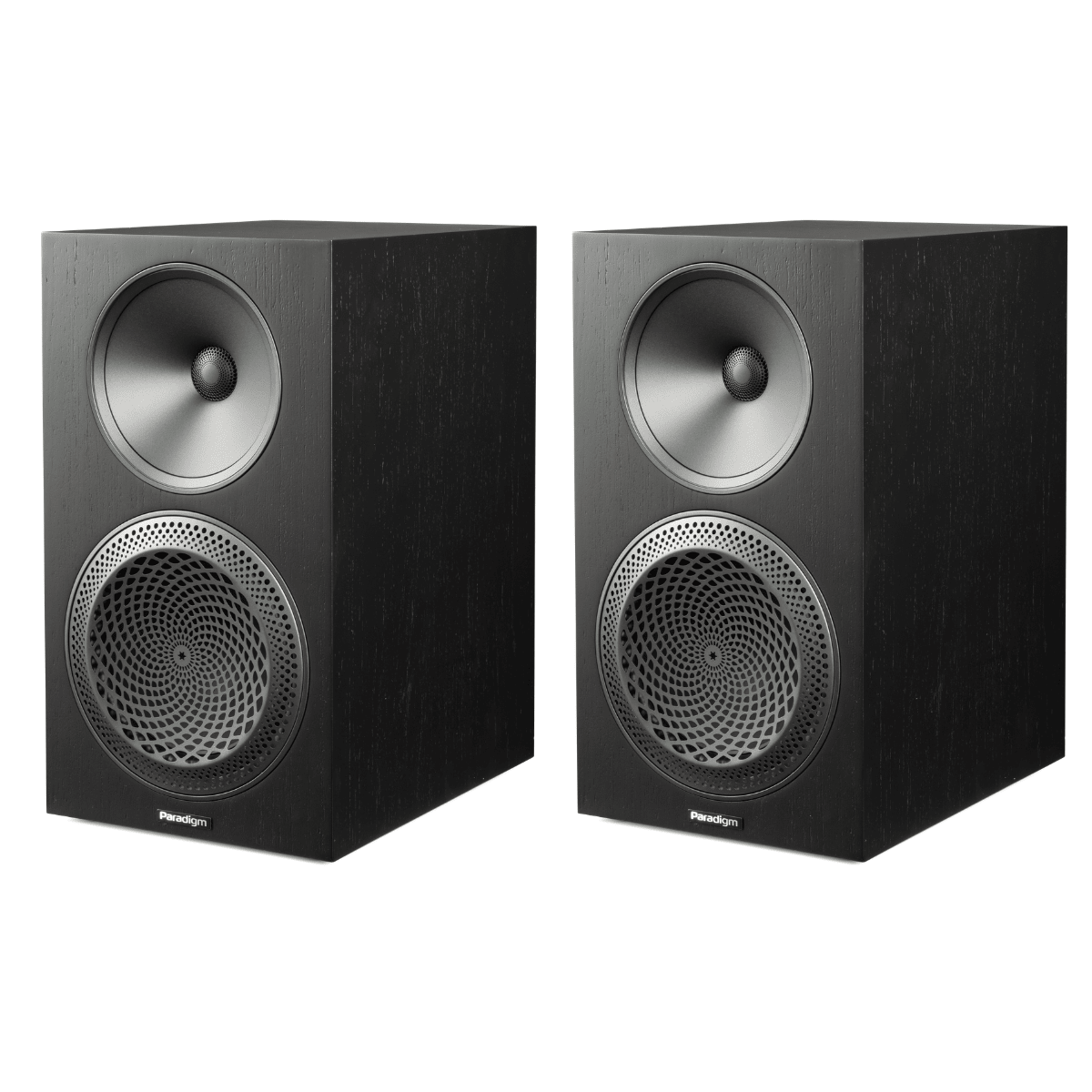 Black/Walnut Pair of Paradigm Premier 220b v2 bookshelf speakers