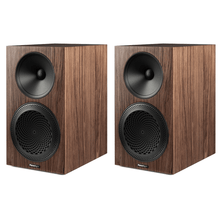 Walnut Pair of Paradigm Premier 220b v2 bookshelf speakers