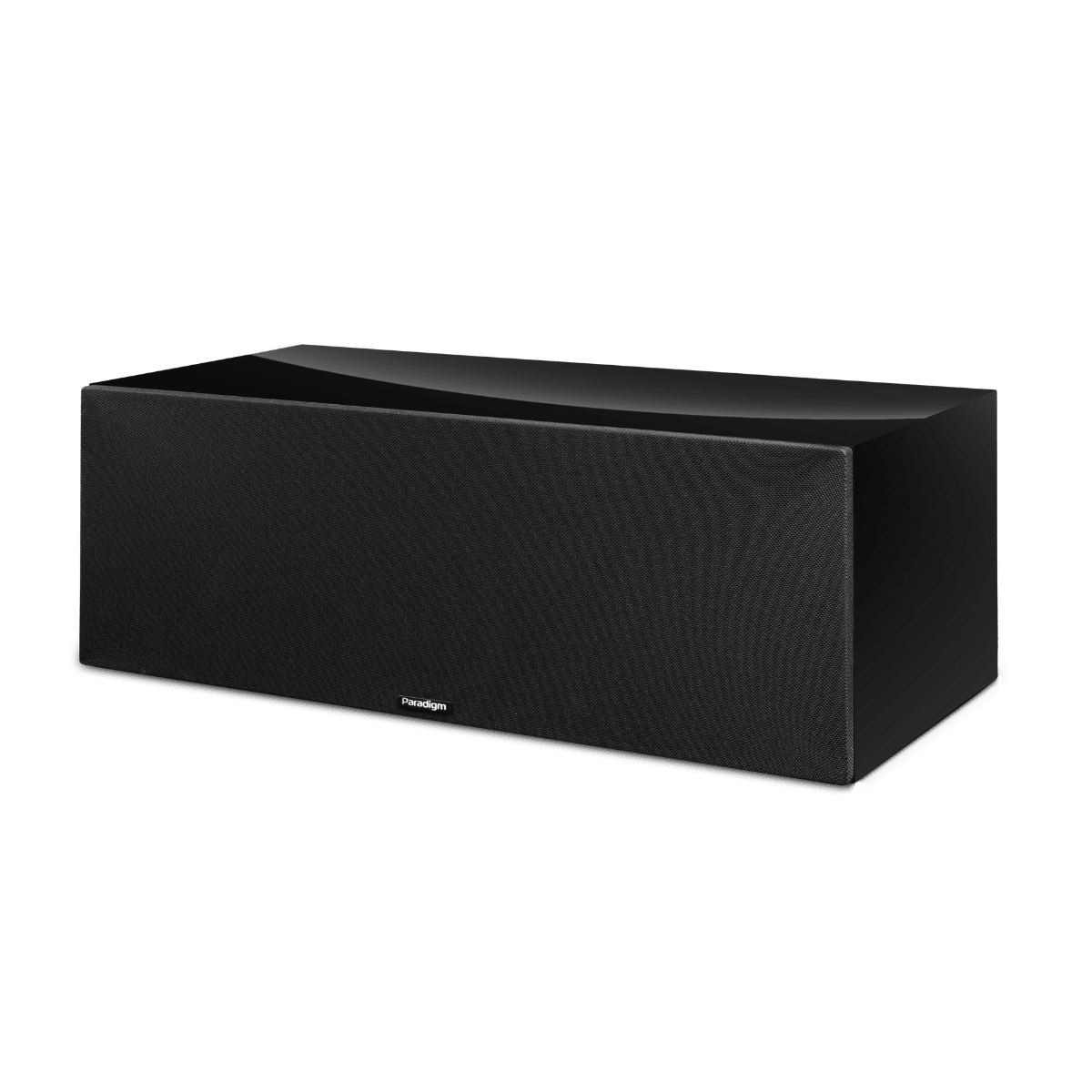 paradigm premier v2 520lcr speaker in black with grill