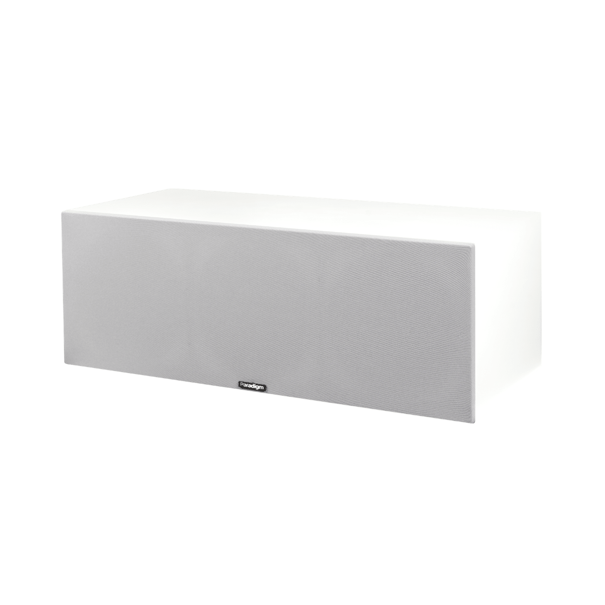 paradigm premier v2 520lcr speaker in white with grill