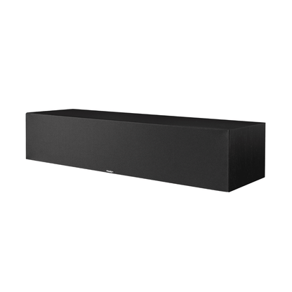 black/walnut paradigm premier v2 620c center speaker with grill