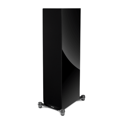 black paradigm premier v2 820f floorstanding speaker with grill