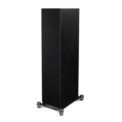 black/walnut paradigm premier v2 820f floorstanding speaker with grill