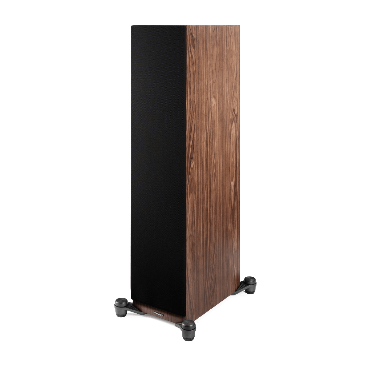 walnut paradigm premier v2 820f floorstanding speaker with grill