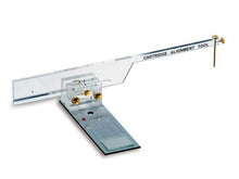 Cartridge alignment tool on a white background