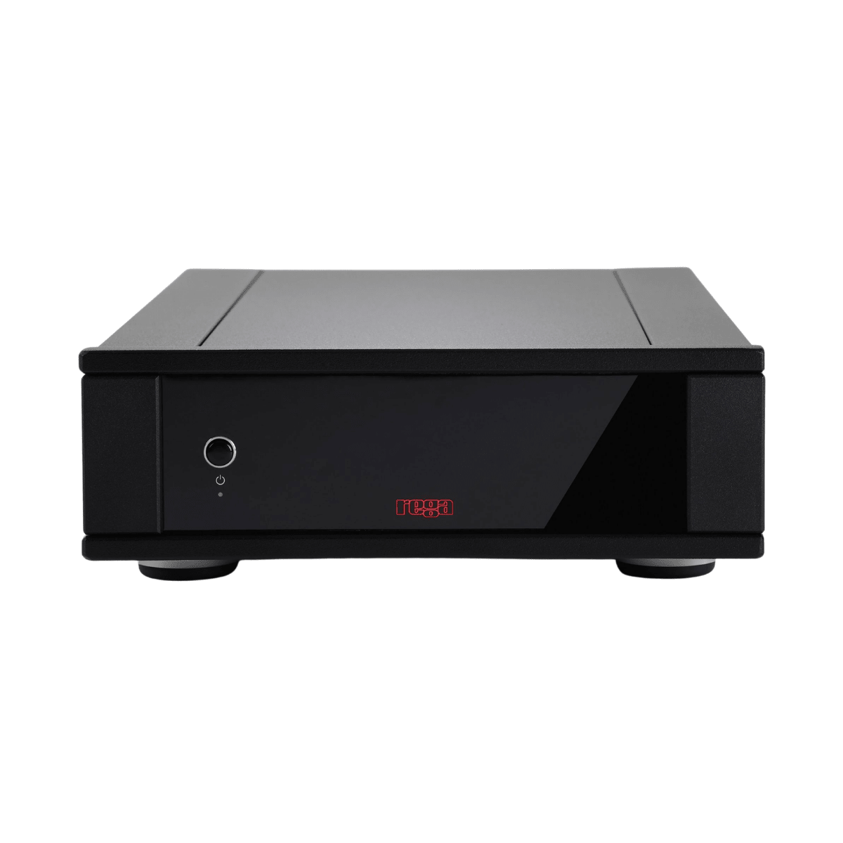 front side of rega aos mc moving coil phono preamp