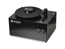 rekkord audio record cleaning machine in black color