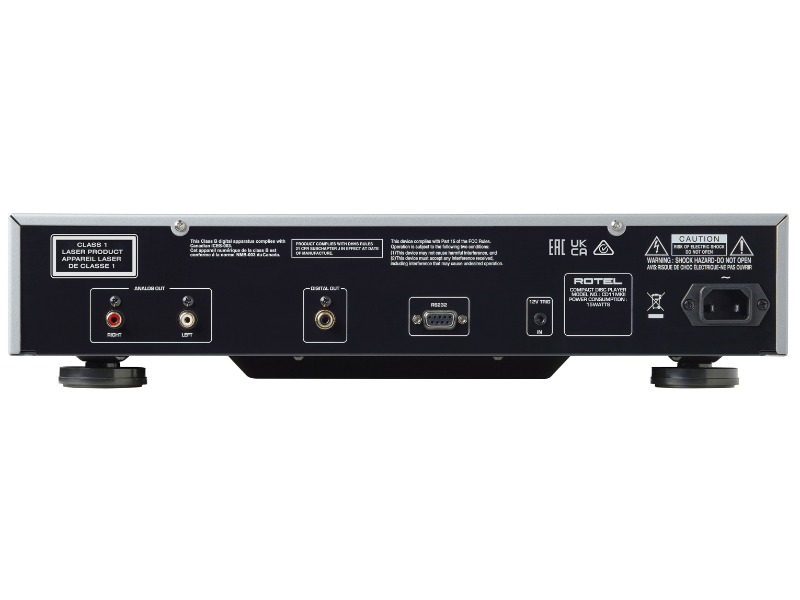 back panel of rotel cd11 cd player