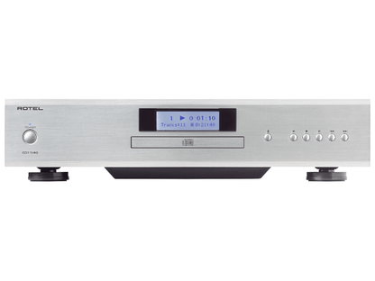 front view of silver rotel cd11 mkii cd player