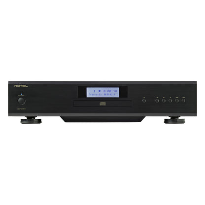 front view of rotel cd14 mkii cd player in black color