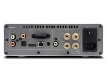 back panel of rotel michi dx 5 integrated amp