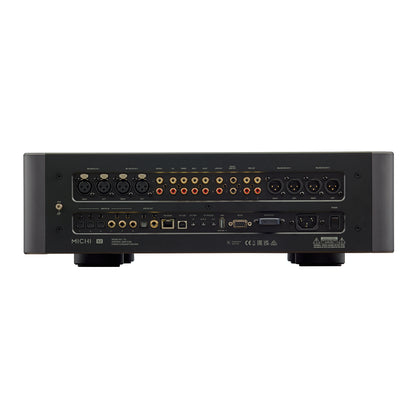 back panel of rotel michi p5 series 2 preamp