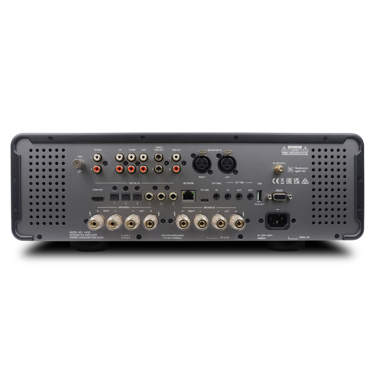 back panel of michi x430