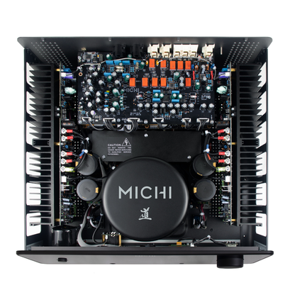internal components of michi x430 amp