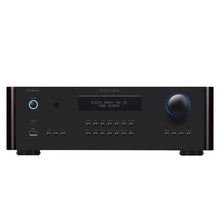 front view of rotel rc1590mkii preamp in black color