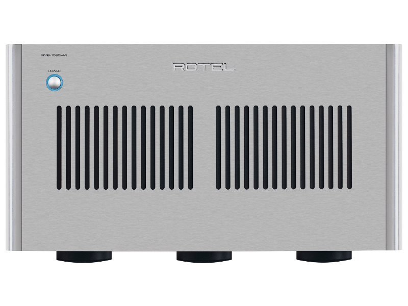 front view of rotel rmb1585 mk2 multichannel power amp