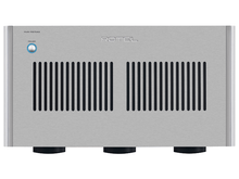 front view of rmb 1587 power amp in silver color