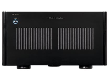 frotn view of rotel rmb1587 power amp
