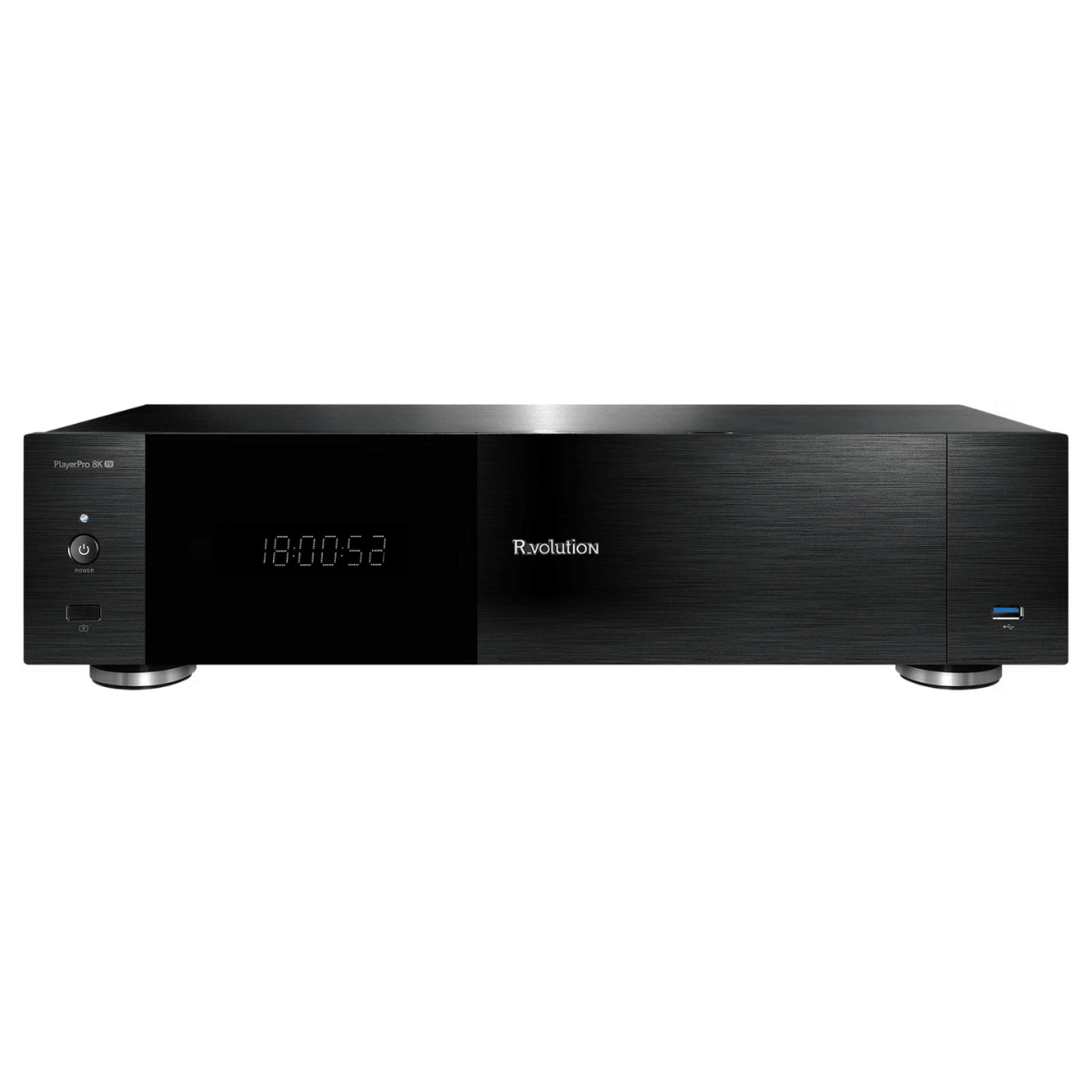 Rvolution PlayerPro 8K TV Media Player front panel
