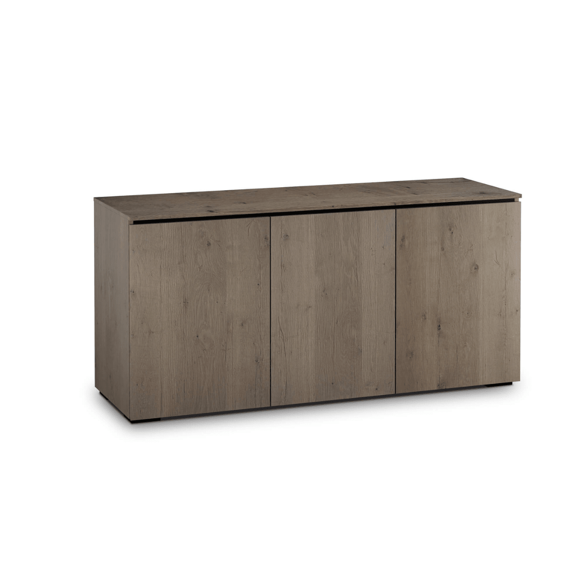 Salamander Designs Lancaster media cabinet barnboard oak rustic AV cabinet 3 bay