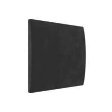 Vicoustic Cinema Round Premium Fabric Covered Acoustic Absorption Panel For Walls And Ceilings In Black Colour