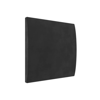 Vicoustic Cinema Round Premium Fabric Covered Acoustic Absorption Panel For Walls And Ceilings In Black Colour