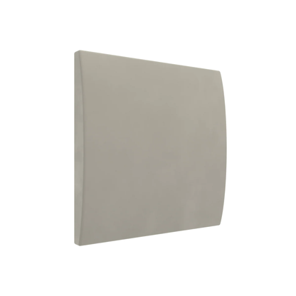 Vicoustic Cinema Round Premium Fabric Covered Acoustic Absorption Panel For Walls And Ceilings In Light Grey Colour