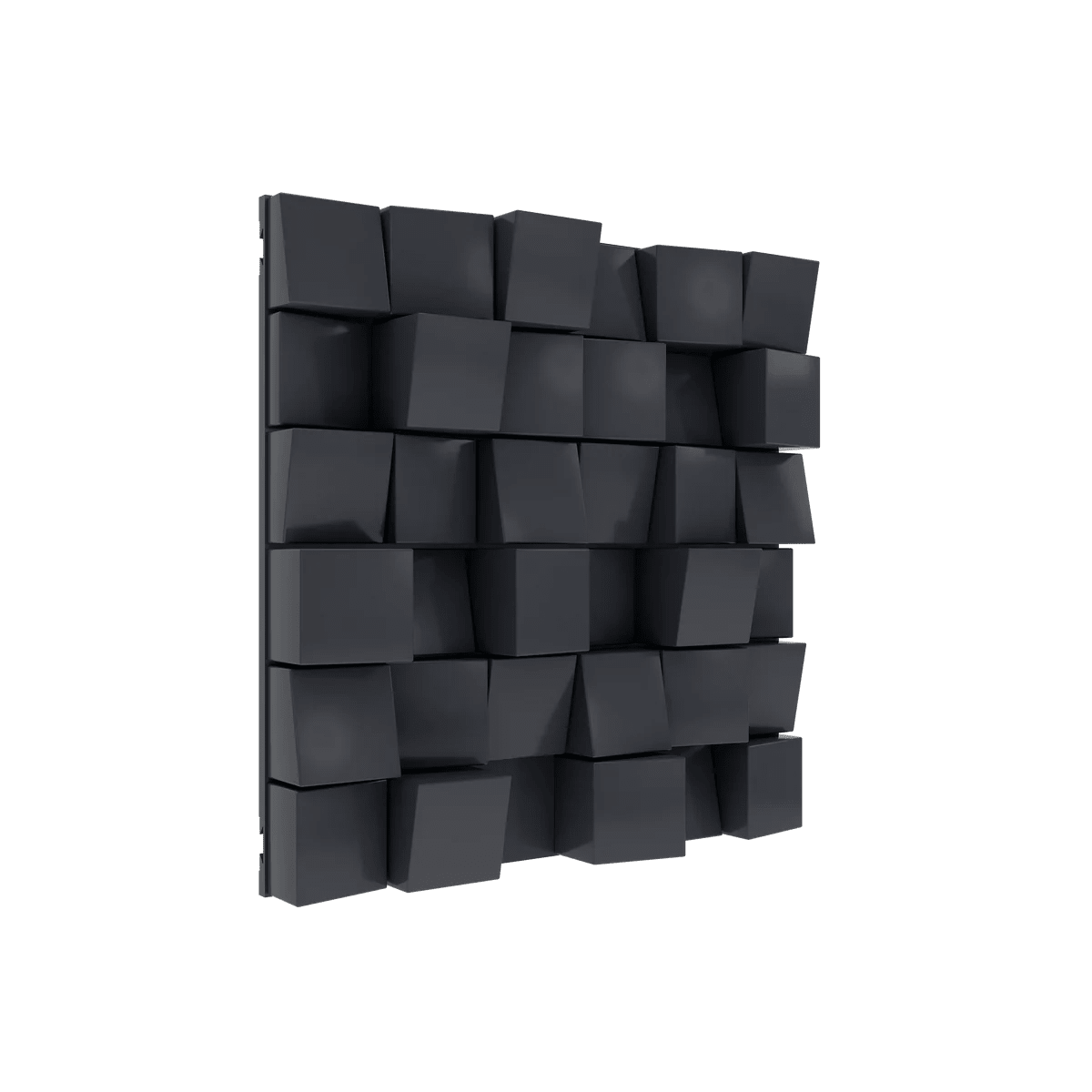 Vicoustic Multifuser Wood MKII Acoustic Diffuser Panel For Medium And High-Frequency Sound Diffusion 36 Black