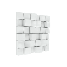Vicoustic Multifuser Wood MKII Acoustic Diffuser Panel For Medium And High-Frequency Sound Diffusion 36 White