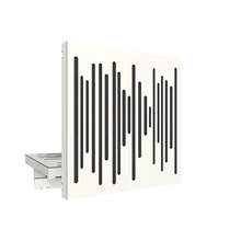 Vicoustic VicPattern Ultra Wavewood MKII Hybrid Acoustic Panel For Sound Absorption And Diffusion