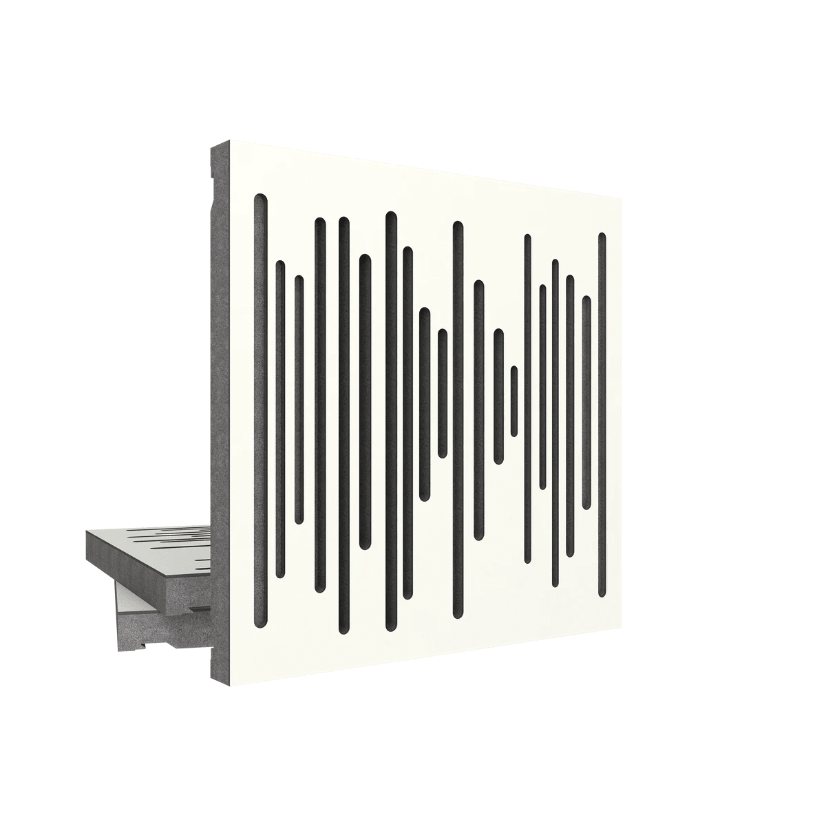 Vicoustic Wavewood Diffuser Ultra MKII Acoustic Diffuser Panel For Medium-Frequency Sound Diffusion White