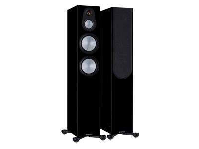 Monitor Audio Silver Series 300 7G Floorstanding Speaker In High Gloss Black