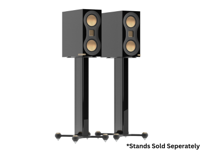 Monitor Audio Studio 89 Bookshelf Speakers (Pair) - High Gloss Black